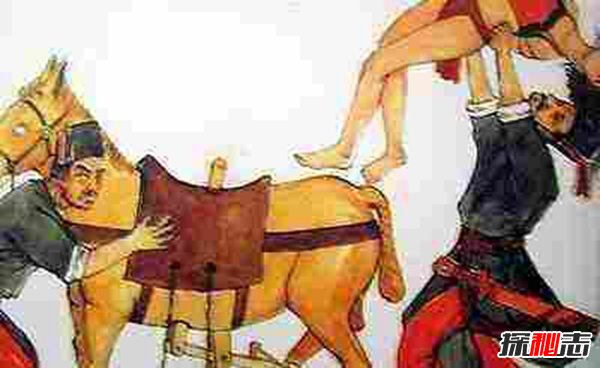 中国古代最残忍的八大妇刑,女子私处骑木驴游行(羞辱)