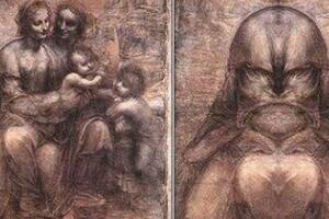 揭秘画作中的上帝之脸，达芬奇画作惊现耶和华头像/圣经